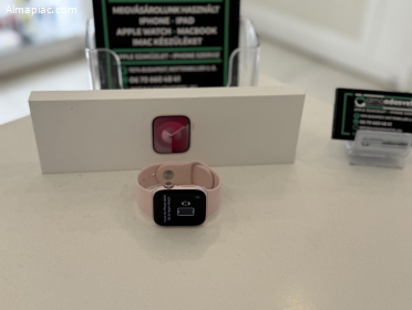 Apple Watch 9 45mm Megkímélt/1-3 hónap gar./Akku 100%/p4263