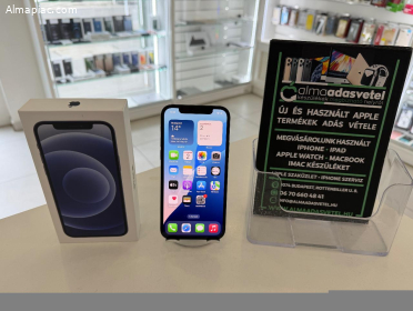 iPhone 12 64GB Független Megkímélt/1-3 hónap gar./Akku 88%/p4827