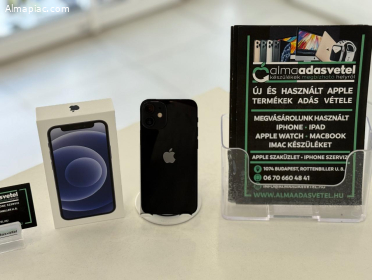 iPhone 12 Mini 64GB Független Használt/1 hónap gar./Akku 100%/p4411