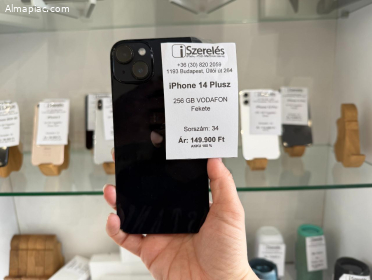 iPhone 14 Plus ONE függő akku 100% GARANCIÁVAL (34) iSzerelés.hu