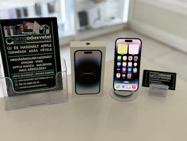iPhone 14 Pro 128GB Független Újszerű/1-3 hónap gar./Akku 86%/p4264