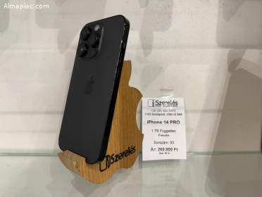 iPhone 14 Pro 1TB független akku 88% (93) iSzerelés.hu