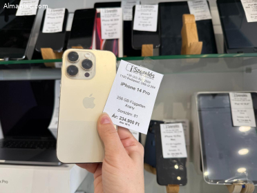 iPhone 14 Pro 256GB független arany akku 88% (81) iSzerelés.hu