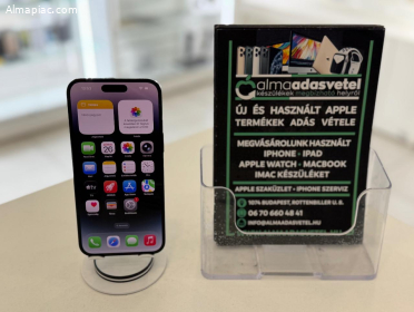iPhone 14 Pro Max 128GB Független Újszerű/1-3 hónap gar./Akku 89%/p447