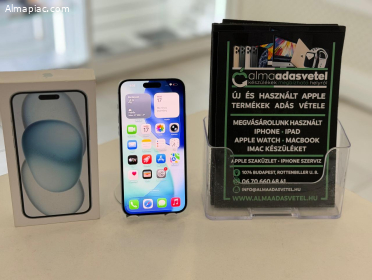 iPhone 15 Plus 128GB Független/1-3 hónap gar./Akku 90%/p4757