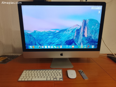 Profi,kitünő 27" Retina 5K iMac-2015 Late-a legolcsóbban.